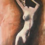Painting titled "Unanswered (FNP9)" by Richard Herr, Original Artwork, Acrylic