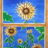 Painting titled "Good Morning" by Allegretto, Original Artwork, Acrylic