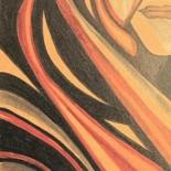 Painting titled "STUDIO 5" by Michele Tortorelli, Original Artwork, Pencil