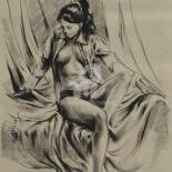 Painting titled "Sketch01" by Kishore Singh, Original Artwork, Oil