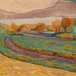 Peinture intitulée "Zaandam - 2" par Pierre Paszkowski, Œuvre d'art originale, Huile