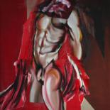 Peinture intitulée "drapé1" par Patrice Monnerie, Œuvre d'art originale