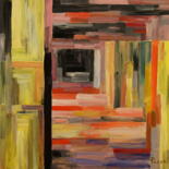 Peinture intitulée "Porte d'Aphrodite 2…" par Pierre Paszkowski, Œuvre d'art originale