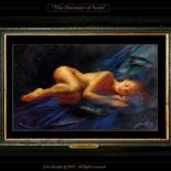 Painting titled ""Dreamer of Souls"" by John Mark, Original Artwork