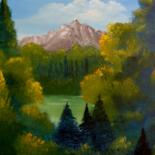 Malerei mit dem Titel "Pacific Northwest" von David Snider, Original-Kunstwerk