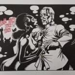 Drawing titled "n.16 (omaggio a Mag…" by Marco Arduini, Original Artwork, Ink