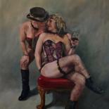 Painting titled "An Offer Too Good T…" by Fred Whitson, Original Artwork, Oil