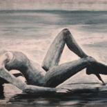 Malerei mit dem Titel "Every little thing…" von Jarmo Korhonen, Original-Kunstwerk, Acryl Auf Keilrahmen aus Holz montiert