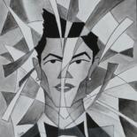 Malerei mit dem Titel "Cristiano Ronaldo" von César Azevedo, Original-Kunstwerk, Acryl Auf Keilrahmen aus Holz montiert
