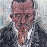 Pintura titulada "damiao.jpg" por Thon Ayres, Obra de arte original