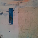 Collages intitolato "relevé 5" da Martina Trager, Opera d'arte originale, Collages